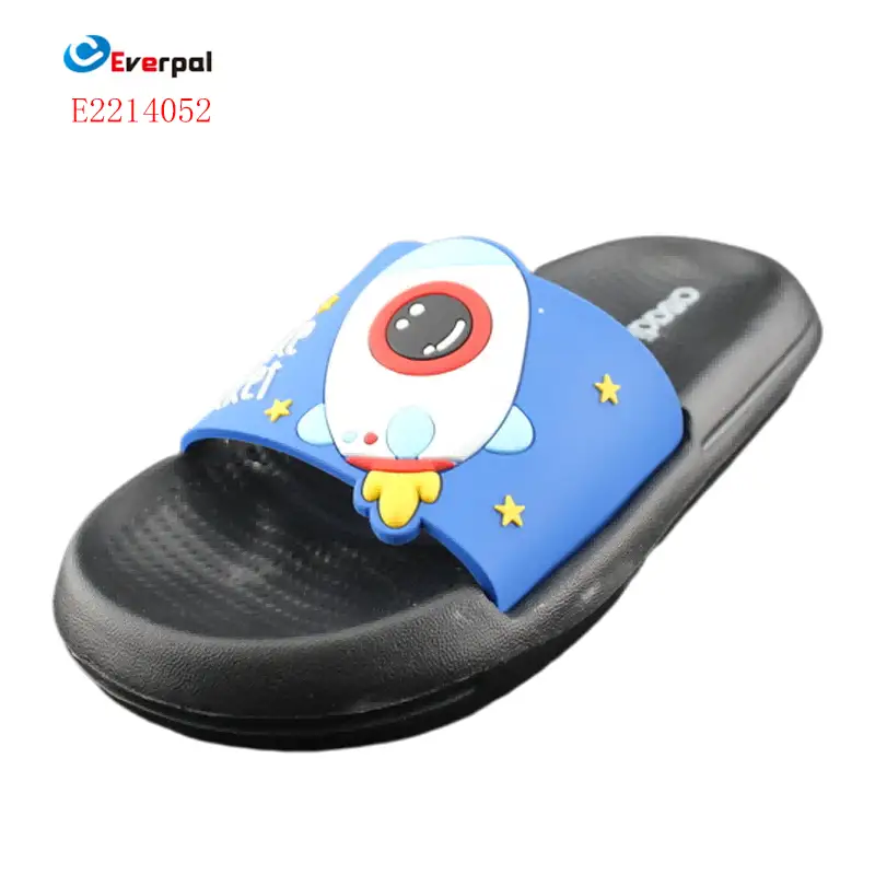 Mga Cute na Astronaut Slides Para sa Mga Bata na Non Slip Summer Shoes