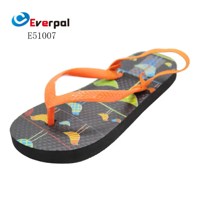 Mga Rubber Beach Shoes na may Adjustable Strap para sa mga Bata