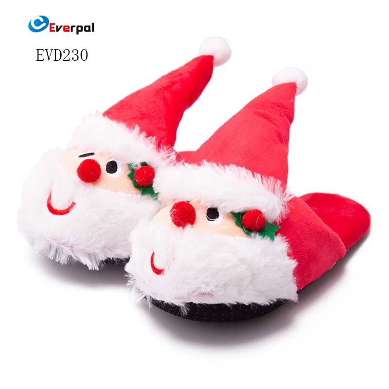 Santa Claus Winter Warm Christmas Slippers